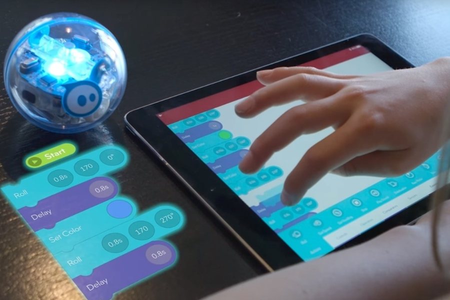 Leren programmeren Sphero bolt onderwijs