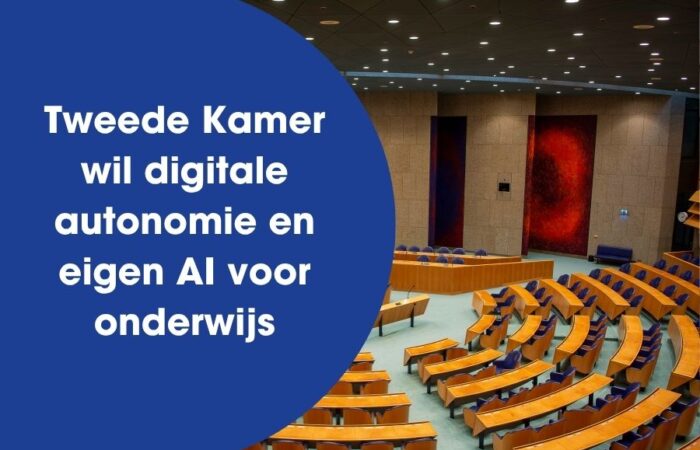 Tweede Kamer wil digitale autonomie en eigen AI voor onderwijs